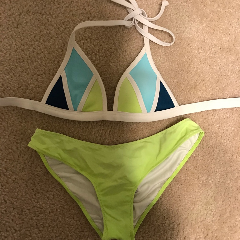 Neon Victoria secret bikini